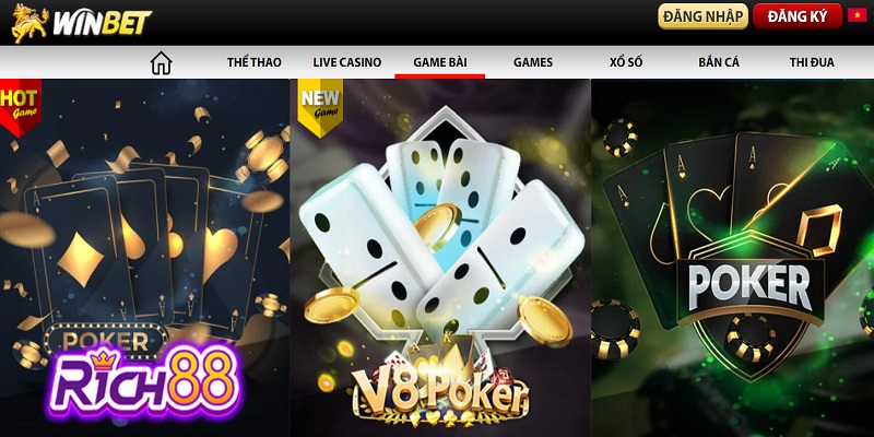Các trò chơi game bài thú vị