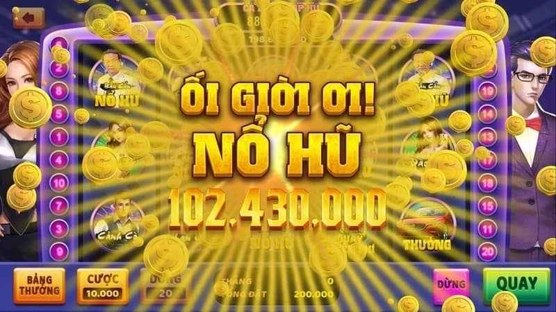 Quay nổ hũ giúp bạn thắng lớn lên tới hàng tỷ đồng